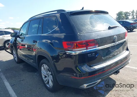 2022 Volkswagen Atlas 3.6L V6 Se W/Technology from USA, damaged, VIN 1V2HR2CA6NC565589